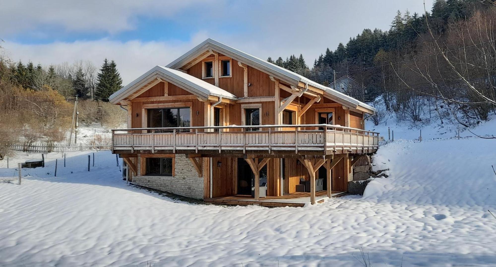 Chalet L'Appel De La Foret 热拉梅 外观 照片