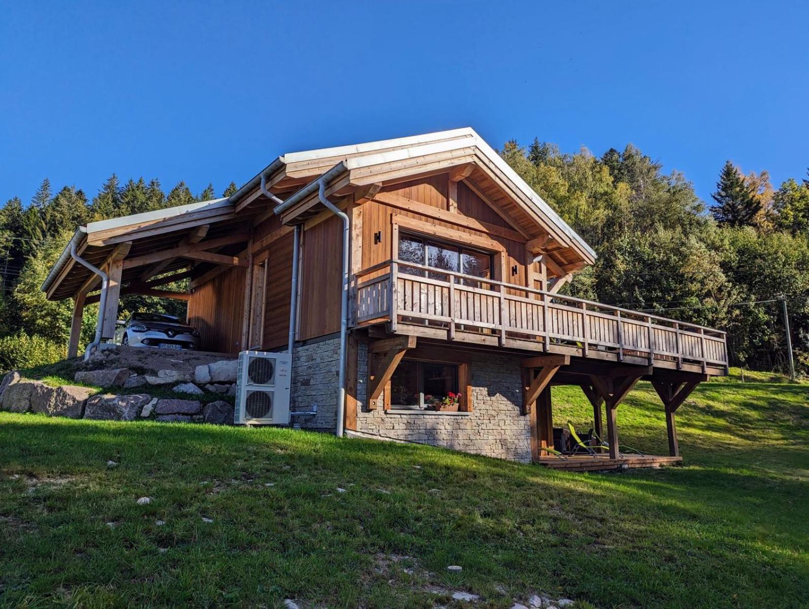 Chalet L'Appel De La Foret 热拉梅 外观 照片